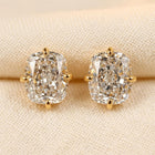 Cushion Cut Diamond Stud Earrings