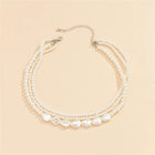 Multi-Strand Baroque Pearl Layered Necklace