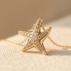 Ocean Zirconia Pendant Necklace