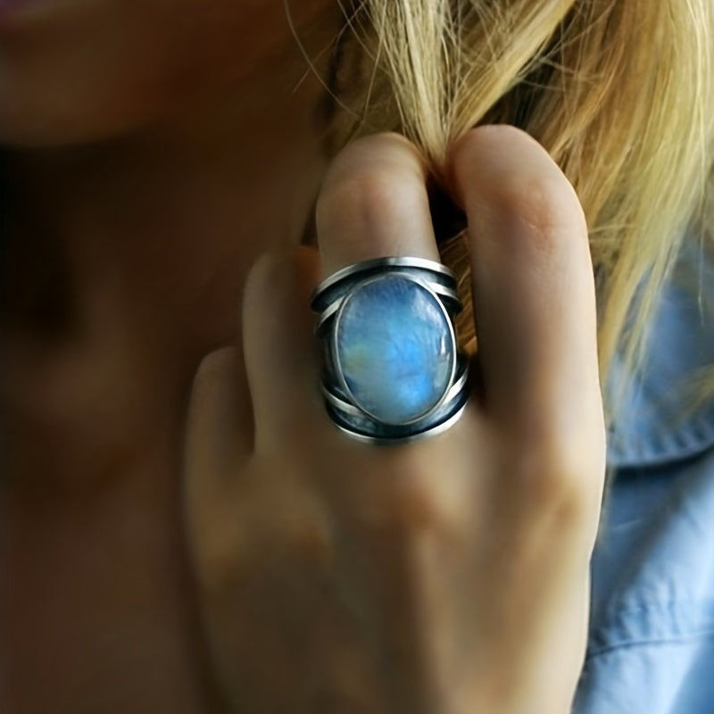Magic moonstone ring