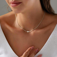 Dainty Cross Necklace
