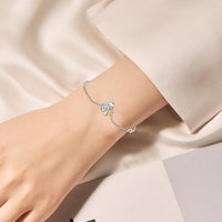 Adjustable charm bracelet