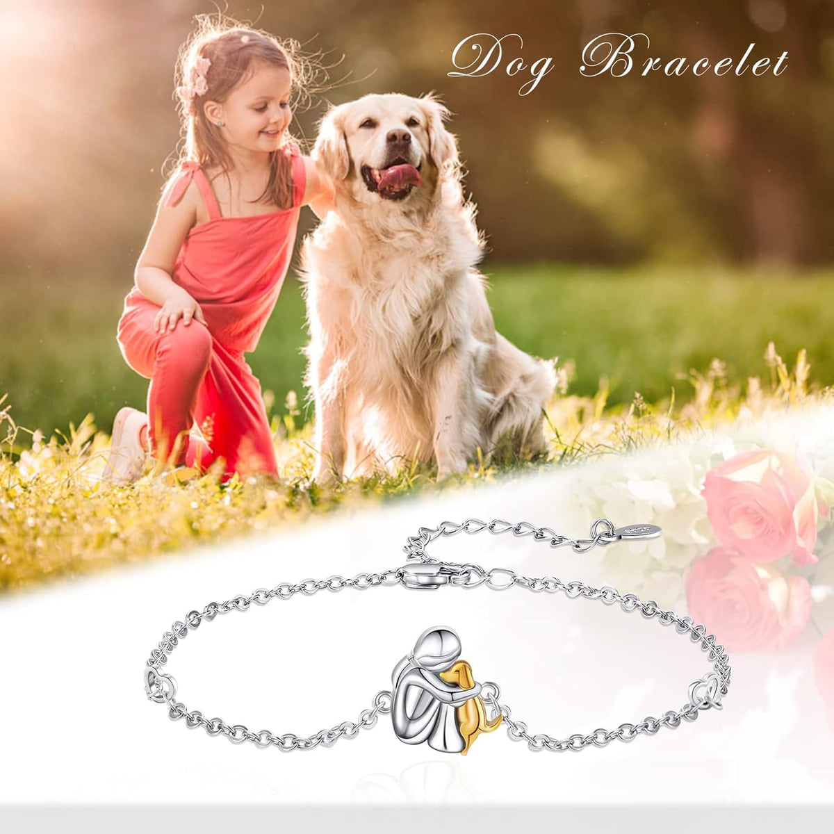 Adjustable charm bracelet