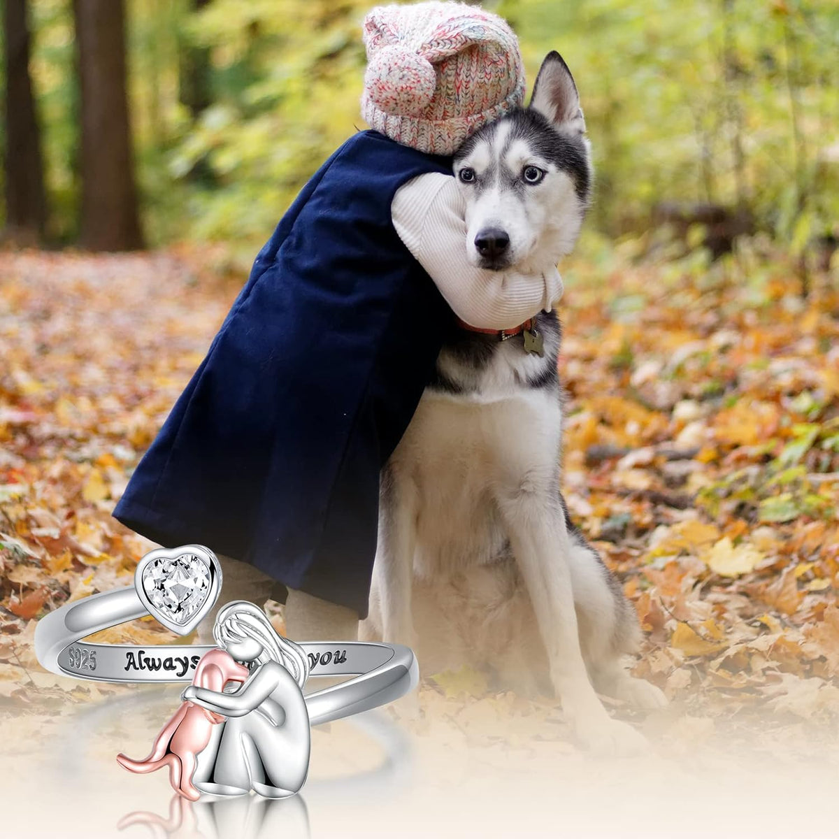 Adjustable ring - 'Always in My Heart