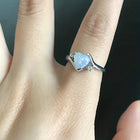 Estelle moonstone ring