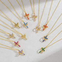 The Eternal Cross & Crown Necklace