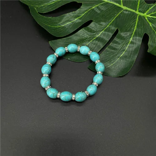 Bohemian Vintage Design Turquoise Bracelet