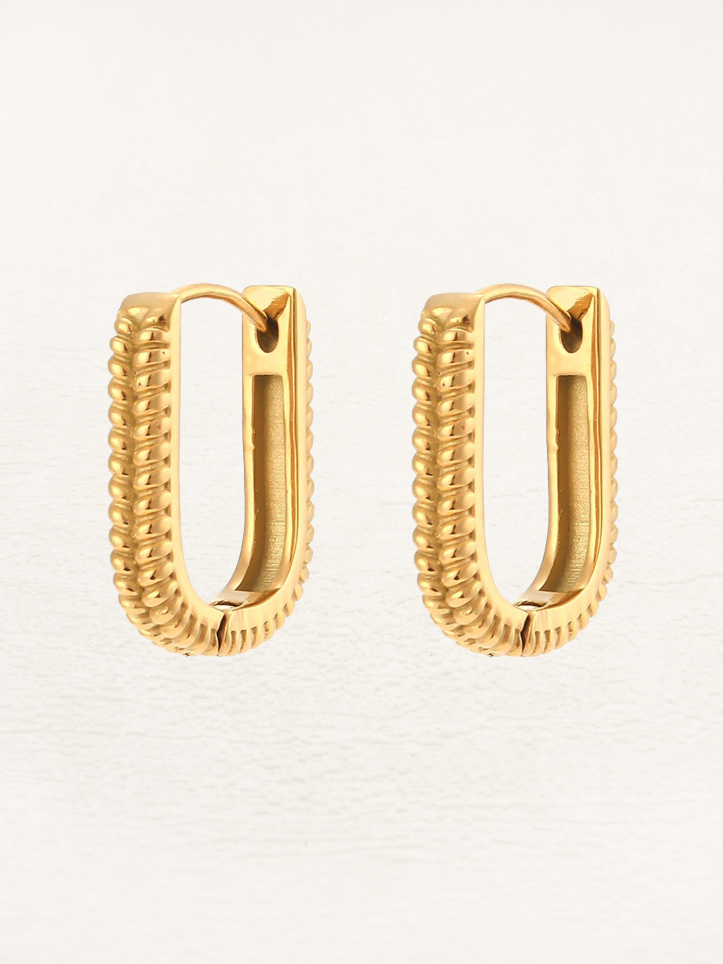 Estée Ovale Earrings Gold