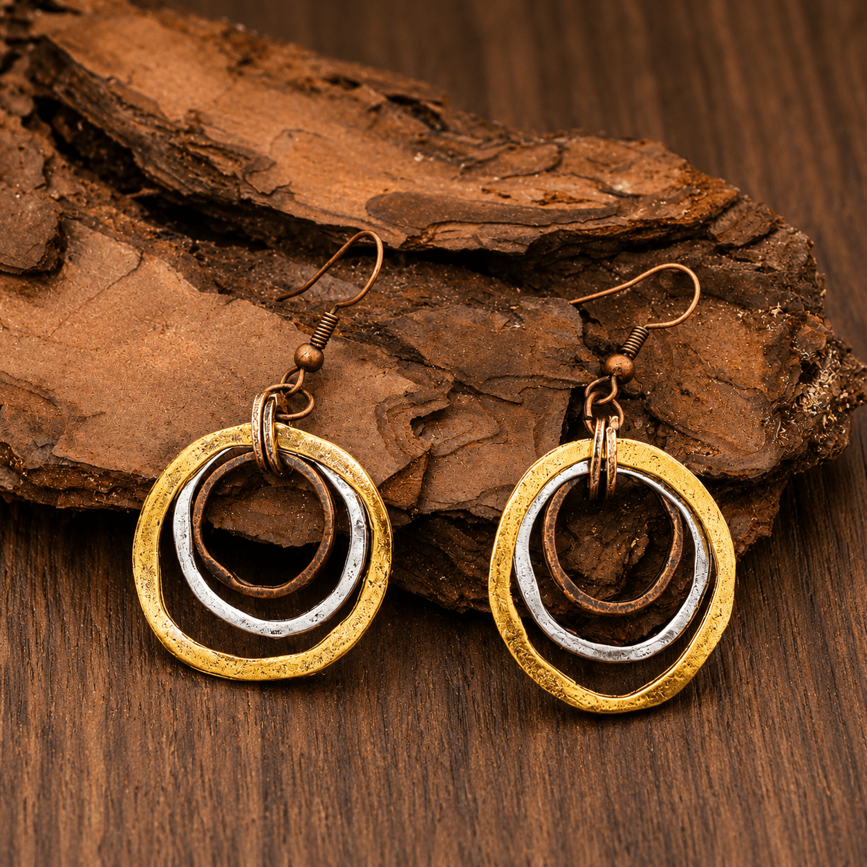 Gold & Silver Vintage Earrings