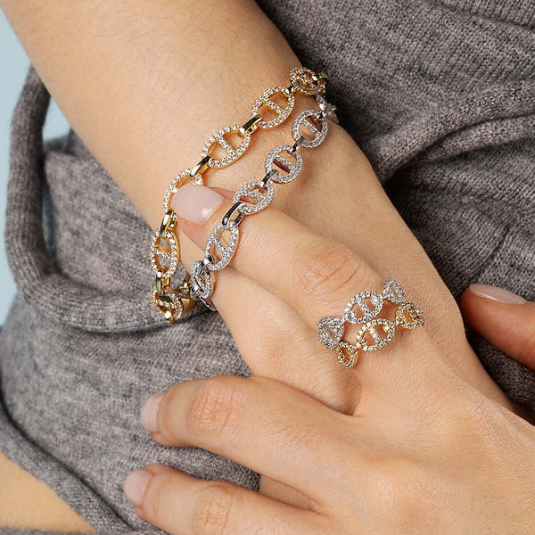 Isla Marina Bracelet | White Gold