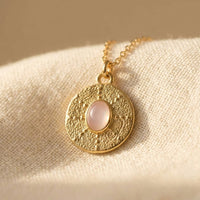 Natural Stone Pendant Chain