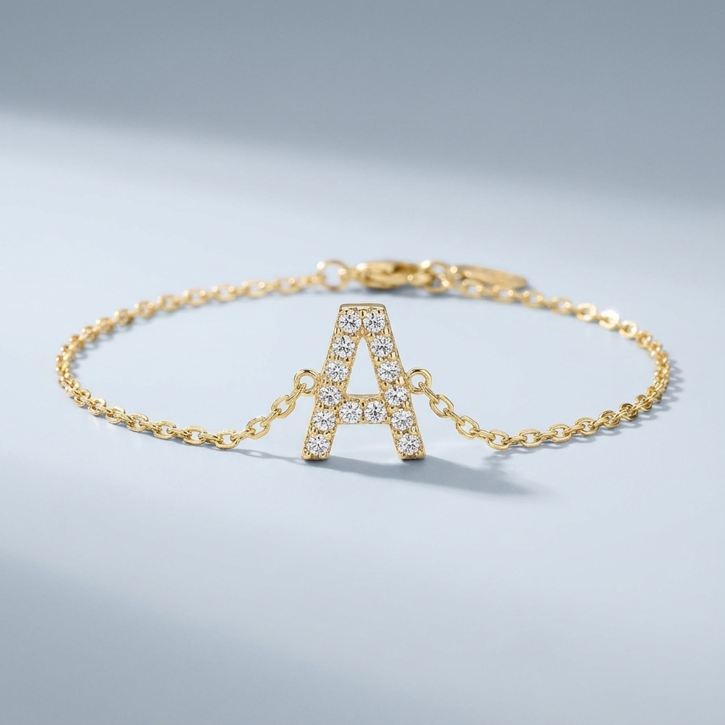 Minimal Initial Chain Bracelet