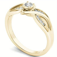 Elegant Luxury Gold Stone Ring