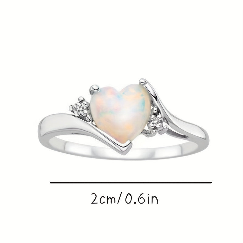 Estelle moonstone ring