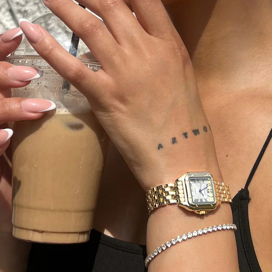 Fienna Watch | White Gold