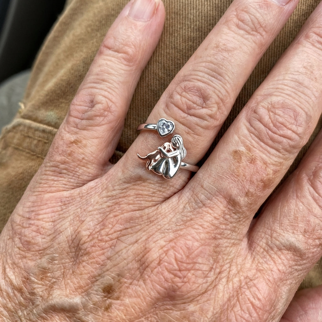 Adjustable ring - 'Always in My Heart