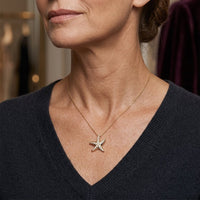 Ocean Zirconia Pendant Necklace