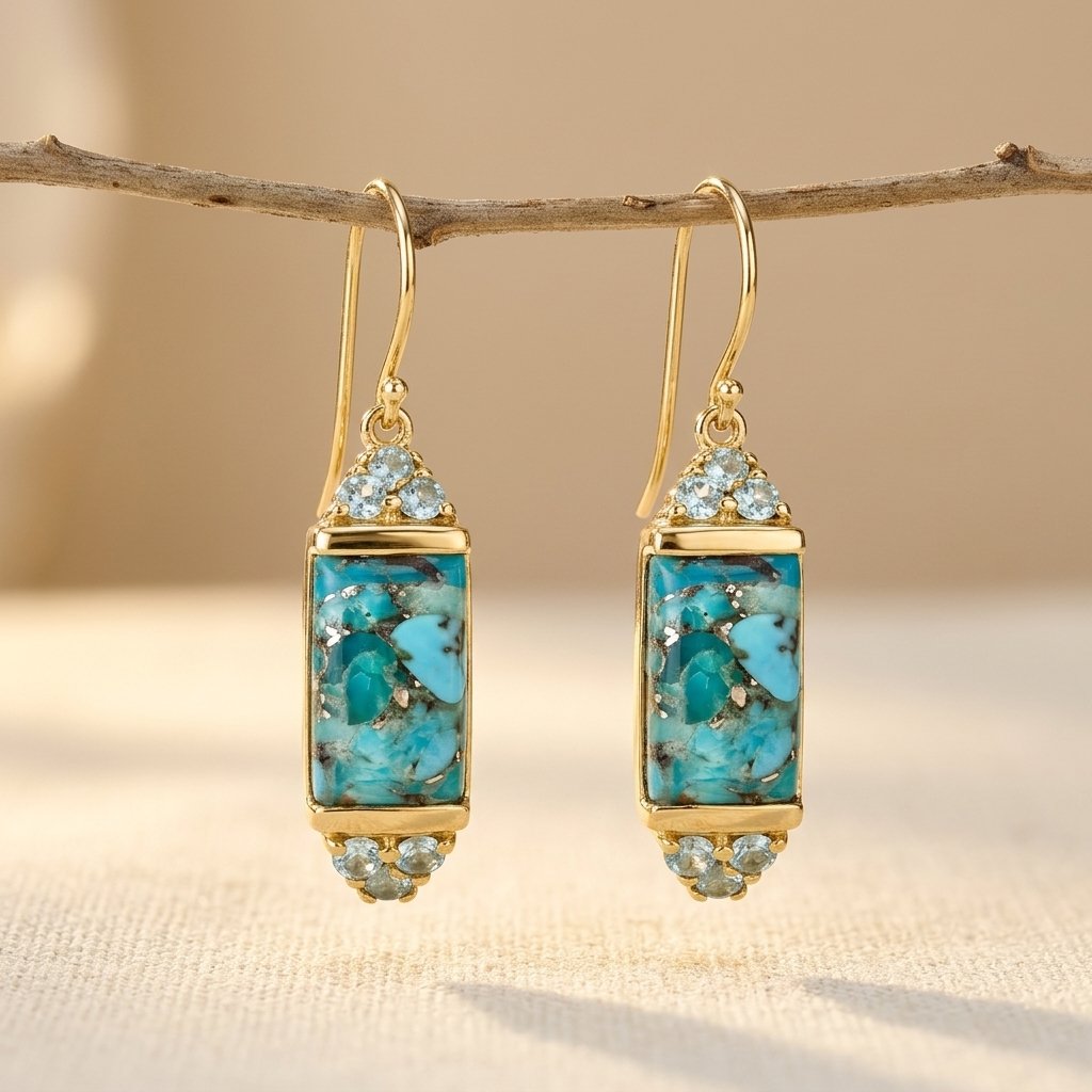 Vintage Turquoise Statement Ring