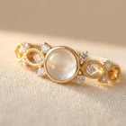 Synthetic Moonstone Ring