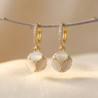 A Pair Elegant Minimalist Light Earrings