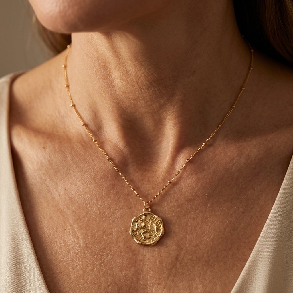 Vintage Flora Medallion