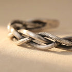 Braided Silver Bracelet