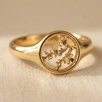 Flower Tree Vine Rings