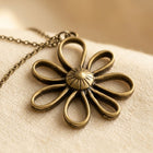 Vintage Antique Bronze Tone Necklace